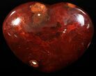 Colorful Carnelian Agate Heart #63051-1